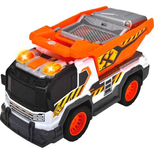 DICKIE TOYS City Heroes Ανατρεπόμενο Φορτηγό 30 Cm Με Φως Και Ήχο 203306025 4006333088650