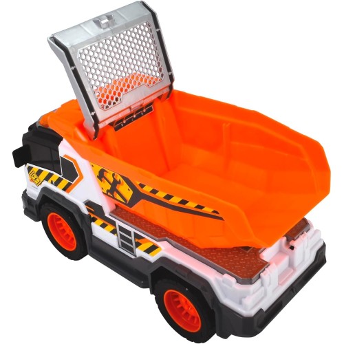 DICKIE TOYS City Heroes Ανατρεπόμενο Φορτηγό 30 Cm Με Φως Και Ήχο 203306025 4006333088650
