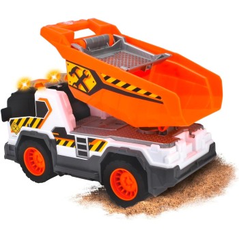 DICKIE TOYS City Heroes Ανατρεπόμενο Φορτηγό 30 Cm Με Φως Και Ήχο 203306025 4006333088650