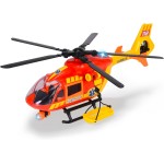 DICKIE TOYS 36Cm Airbus Ambulance Helicopter 203716024, 3 Years, With Lights And Sounds, Manual Winch, Openable Parts, Stretcher