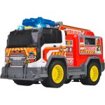 DICKIE TOYS Fire Rescue Unit 30 Cm - Large Fire Engine From 3 Years With Shooting Function And Ladder, Fire Brigade Toy For Ch 2