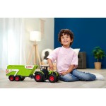 DICKIE TOYS Claas Tractor Γεωργικό Τρακτέρ Με Ρυμουλκούμενο 32 Εκ. Με Φως Και Ήχους 203739004 4006333080678
