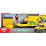 DICKIE TOYS Volvo DHL Truck With Figure, 25 Cm 203747020 4006333089152