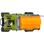 DICKIE TOYS Jeep Dino Camper Set - Πράσινο Και Πορτοκαλί - Με Φως Και Ήχο, 2 Δεινοσαύρους 203834011 4006333089206