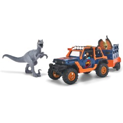 DICKIE TOYS Dino Commander - Light And Sound Kids Playset, Ages 3+ 203837024 4006333080814