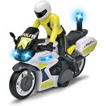 DICKIE TOYS Yamaha Μηχανή Αστυνομίας Με Φιγούρα Με Μπλε Φως Και Σειρήνα 203712018 038 4006333075773