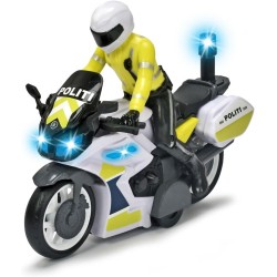 DICKIE TOYS Yamaha Μηχανή Αστυνομίας Με Φιγούρα Με Μπλε Φως Και Σειρήνα 203712018 038 4006333075773