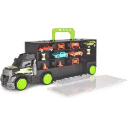 DICKIE TOYS Truck Carry Case With 4 Die-Cast Vehicles 203747007 4006333074363