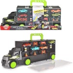 DICKIE TOYS Φορτηγό Μεταφοράς & Αποθήκευσης Transporter Με 4 Οχήματα 203747007 4006333074363
