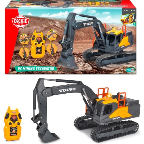 DICKIE TOYS RC Volvo Τηλεχειριζόμενος Μεταλλευτικός Εκσκαφέας — 2,4 Ghz Rc Εκσκαφέας 203729018 4006333074790