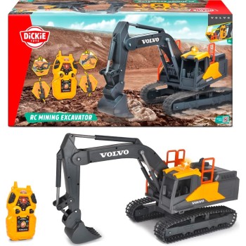 DICKIE TOYS RC Volvo Τηλεχειριζόμενος Μεταλλευτικός Εκσκαφέας — 2,4 Ghz Rc Εκσκαφέας 203729018 4006333074790