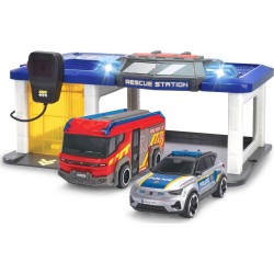 DICKIE TOYS Σταθμός Διάσωσης - Διεθνής Έκδοση Μοντέλο Υπηρεσίας Έκτακτης Ανάγκης 203716026 038 4006333089114