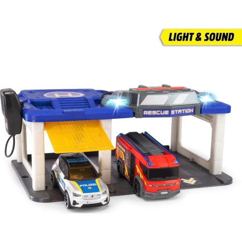 DICKIE TOYS Emergency Vehicle Rescue  Ready-To-Use Model Emergency Service  203716026 038 4006333089114