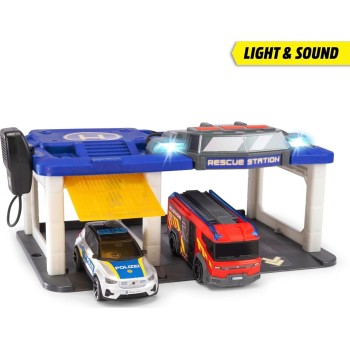DICKIE TOYS Σταθμός Διάσωσης - Διεθνής Έκδοση Μοντέλο Υπηρεσίας Έκτακτης Ανάγκης 203716026 038 4006333089114