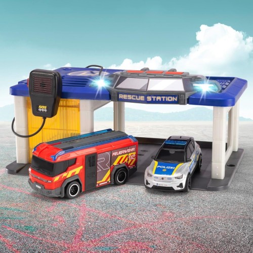 DICKIE TOYS Emergency Vehicle Rescue  Ready-To-Use Model Emergency Service  203716026 038 4006333089114