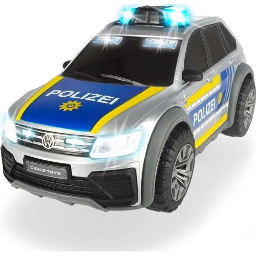 DICKIE TOYS Volkswagen Vw Tiguan R-Line Light And Sound, Car, Police, In 203714013 038 4006333058196