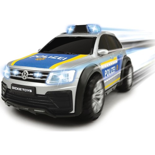 DICKIE TOYS Volkswagen Tiguan R-Line, Αστυνομία - Διεθνής Έκδοση Φως Και Ήχος 203714013 038 4006333058196