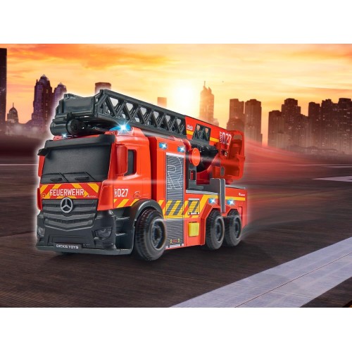 DICKIE TOYS City Fire Ladder Truck - Διεθνής Έκδοση 203714023 038 4006333087851