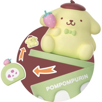 BANDAI NAMCO Sanrio YUME Hello Kitty And Friends 50Th Anniversary 8Cm - Pompompurin TOY-0156 4895217516750