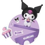 BANDAI NAMCO Sanrio Hello Kitty And Friends 50Th Anniversary 8Cm - Kuromi TOY-0156 4895217516729