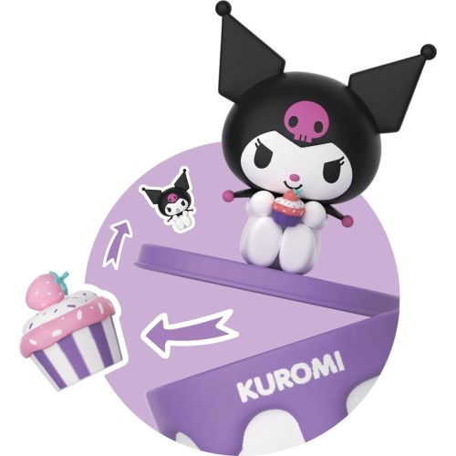 BANDAI NAMCO Sanrio Hello Kitty And Friends 50Th Anniversary 8Cm - Kuromi TOY-0156 4895217516729