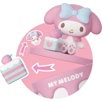 BANDAI NAMCO Sanrio YUME Hello Kitty And Friends 50Th Anniversary 8Cm - My Melody TOY-0156 4895217516736