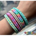Rainbow Loom Treasure Box Pastel Edition, 8.000 Λαστιχάκια Σε 8 Διαφορετικά Παστέλ Χρώματα Και 2 Happy Looms B0336 812317025856