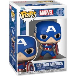 Funko Marvel Avengers Pop! Marvel Nc - Captain America - Marvel Comics - Collectable Vinyl 096148 889698824972