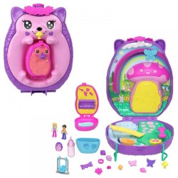 Mattel Polly Pocket Hedgehog Mom & Baby GKJ63 / JBJ91 194735261697