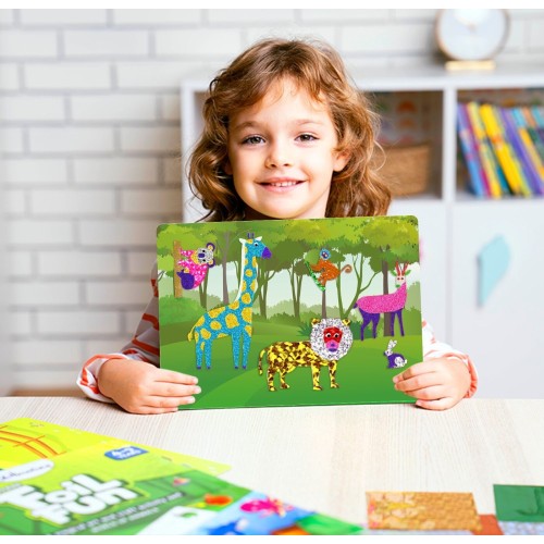 ΨΥΧΟΓΙΟΣ Foil Fun: The World Of Animals-Skillmatics 30742 5213005519322
