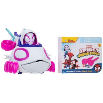 Jazwares Spiderman Spidey & His Amazing Friends - Ghost-Spider Web Dart Zoomers JWS00287 191726726975