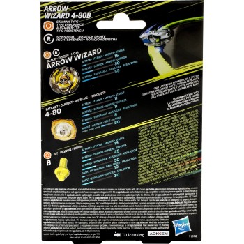 Hasbro Beyblade X Arrow Wizard 4-80B Battling Spinning Top G0175 / F9582 5010996257116
