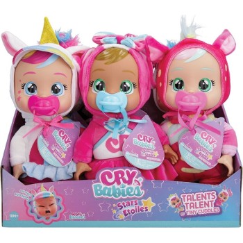 As company Cry Babies Κλαψουλίνια Tiny Cuddles Talent  Διαδραστική Κούκλα Κλαίει Με Αληθινά Δάκρυα - 1 Τμχ 4104-91152 8421134911