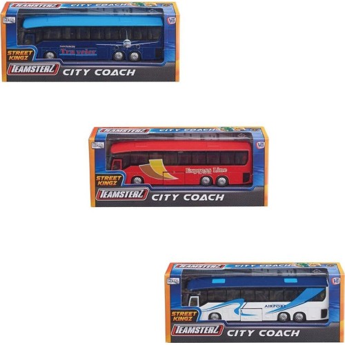 As company Teamsterz bus Die-cast for Ages 3+ 7535-70246 5050840000246