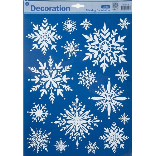 Christakopoulos Self-adhesive Flakes With Glitter 2pcs 41x29cm 5733 5212007590919