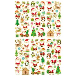 Christakopoulos Christmas Stickers Glossy 2 Pcs. 35x20cm. 5766 5212054700606