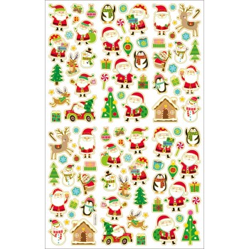 Christakopoulos Christmas Stickers Glossy 2 Pcs. 35x20cm. 5766 5212054700606
