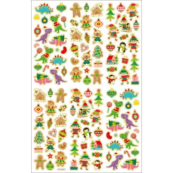 Christakopoulos Christmas Stickers Glossy 2 Pcs. 35x20cm. 5766 5212054700606