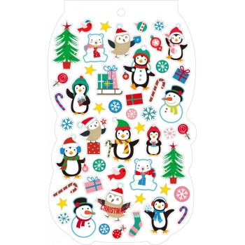 Christakopoulos Christmas Booklet Stickers 24x15cm. 5772 5212054700644