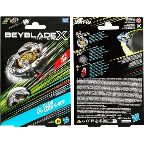 Hasbro Beyblade X Claw Leon 5-60P Starter Pack Roundabout And Starter G0175 / G0193 5010996264664
