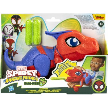 Hasbro Marvel Spidey And His Amazing Friends Dino-Webs Nerf Spidey-Rex Web Launcher F9475 5010996273635