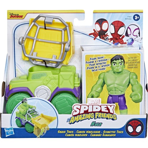 Hasbro Spiderman Spidey And His Amazing Friends Marvel Hulk Smash Truck F6776 / F7457 5010996221957