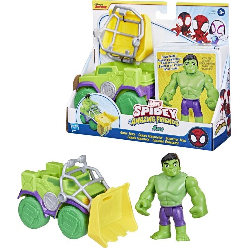 Hasbro Spiderman Spidey And His Amazing Friends Marvel Hulk Smash Truck F6776 / F7457 5010996221957