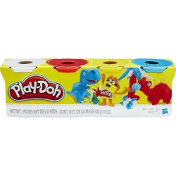Hasbro Play-Doh 4-Pack Of Classic Colors Δεινοσαύροι B5517 / B6508 5010993314690