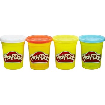 Hasbro Play-Doh 4-Pack Of Classic Colors Δεινοσαύροι B5517 / B6508 5010993314690