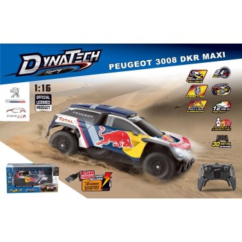 Dynatech RC - Rally Official Dakar 1:16 | Peugeot 3008 Dakar Maxi 10346B 6951111803469