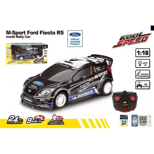 Dynatech RC - Rally Official WRC 1:16 pvc | M-sport Ford Fiesta RS WRC 10452 6951111804527