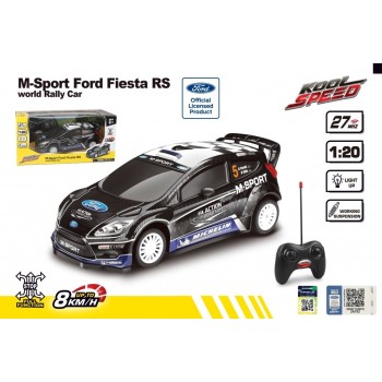 Dynatech RC - Rally Official WRC 1:20 pvc | M-sport Ford Fiesta RS WRC 10453 6951111804534