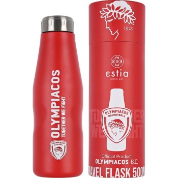 Estia Θερμός Travel Flask Olympiacos BC Edition 500Ml 00-12304 5207158012304