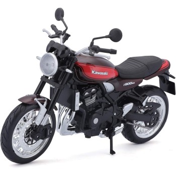 Maisto Kawasaki Z900rs: True-To-Original Μοντέλο Μοτοσικλέτας, 1:12, Με Ανάρτηση Και Πλαϊνό Σταντ, 17 Cm, Μαύρο 31101 / 33 09015